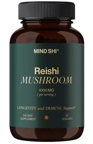 Рейши Mind Shi Reishi Mushroom 1000 мг 60 VegCaps (MSH-04409)