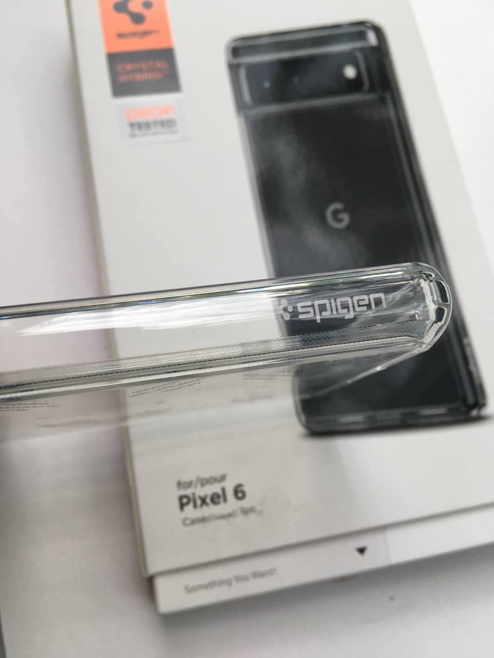 Чохол прозорий протиударний Spigen Ultra Hybrid Crystal ACS03438 для Google Pixel 6 (6.4") Clear - фото 9