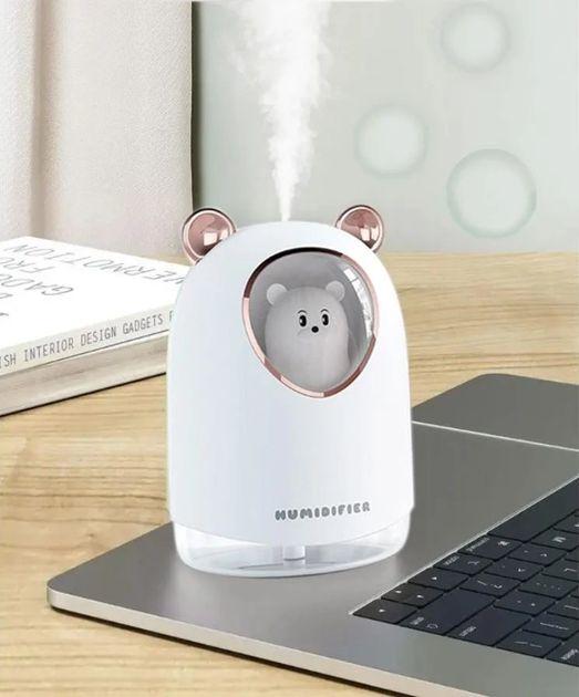 Зволожувач повітря компактний Humidifier H20 ароматизатор безшумний (8023) - фото 6