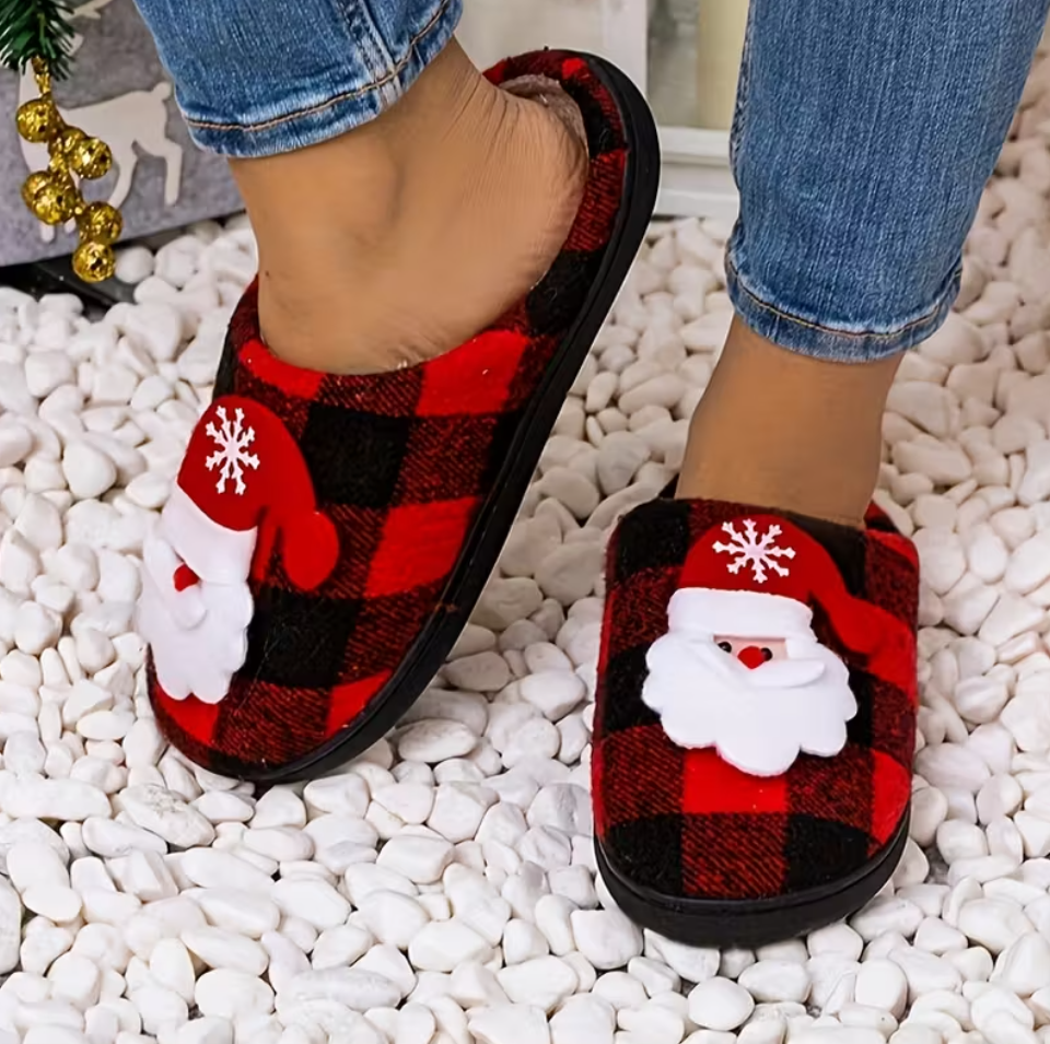 Домашние тапочки Новогодние праздничные р. 37 (ТСК37) - фото 3 Домашние тапочки Новогодние праздничные р. 37 (ТСК37) - фото 3