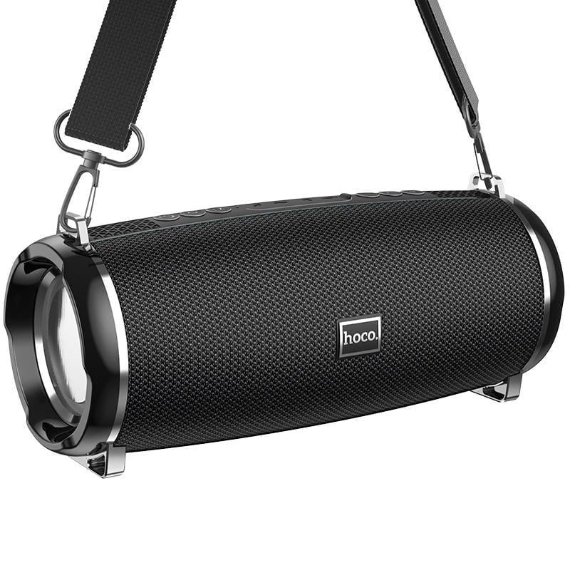Портативная колонка Hoco Xpress sports BT громкоговоритель Bluetooth LED IPX5 HC2 BT/TWS/AUX/FM/TF/USB Black (532685)