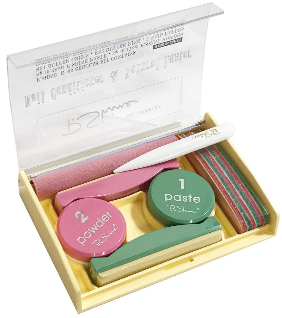 Набор для японского маникюра 9в1 из натуральных ингредиентов P.Shine - фото 1 Набор для японского маникюра 9в1 из натуральных ингредиентов P.Shine - фото 1
