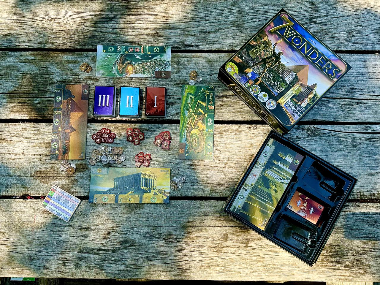 Настольная игра 7 Чудес Первое издание (000006) - фото 8 Настольная игра 7 Чудес Первое издание (000006) - фото 8