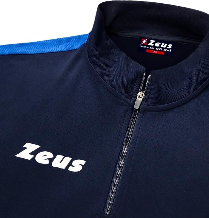 Реглан Zeus FELPA TRAIN START BLU Z01839 M Темно-синій (46384-48) - фото 3