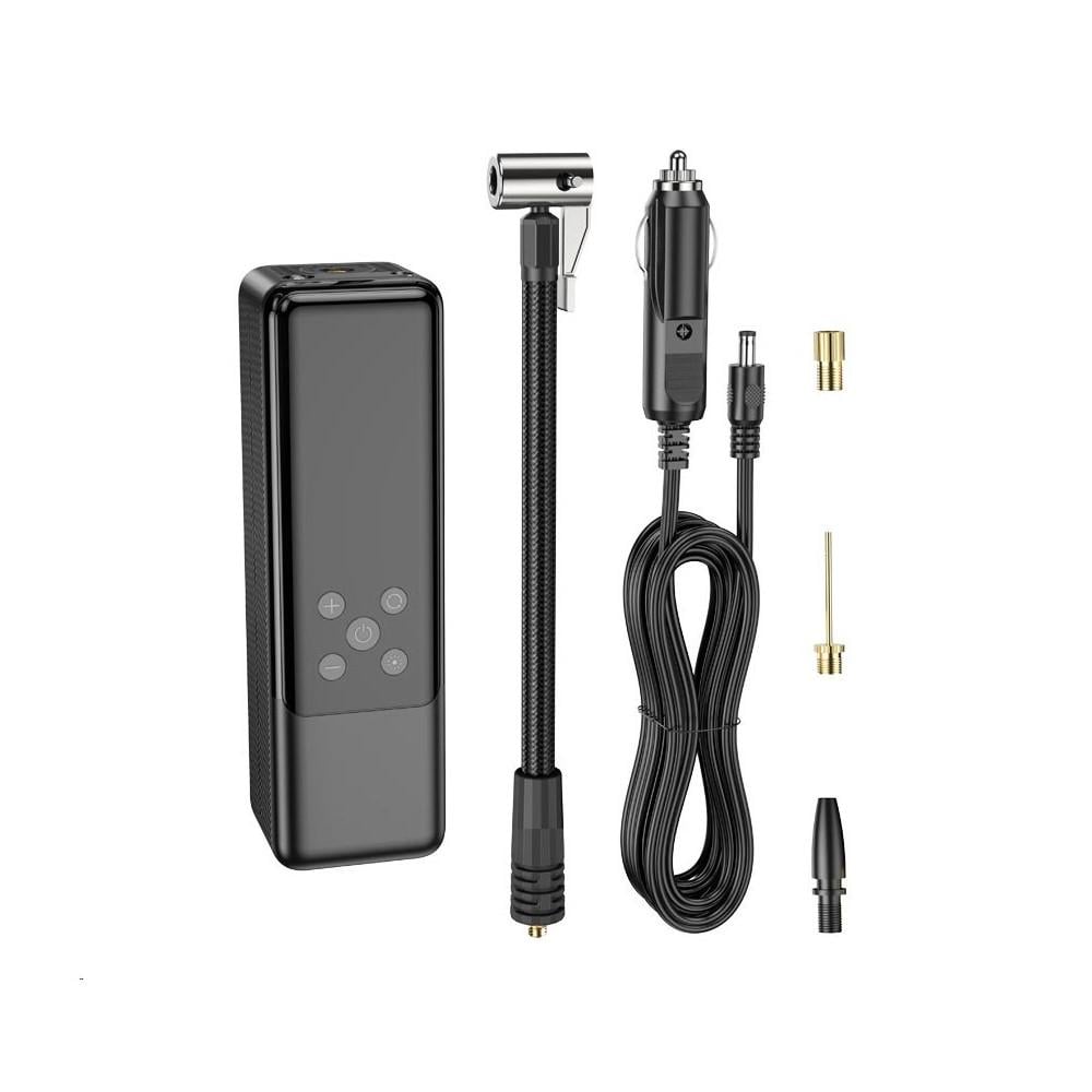 Насос автомобільний Hoco ZP5 May smart air pump Black (6931474795526)