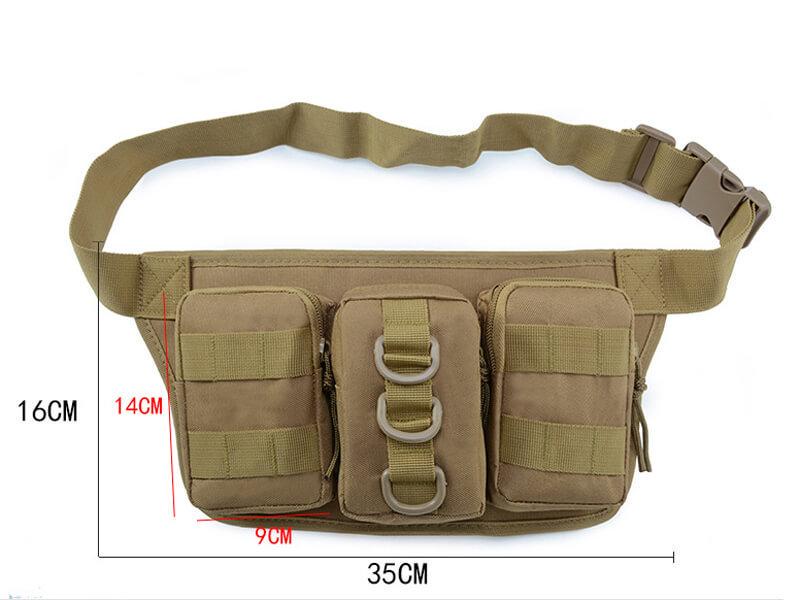 Сумка поясна Smartex 3P Tactical 2 ST-025 Khaki - фото 9