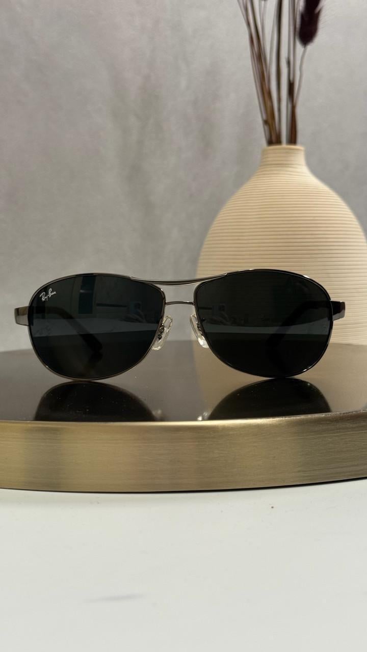 Солнцезащитные очки Ray-Ban RB3342 004 Warrior Gunmetal/Green