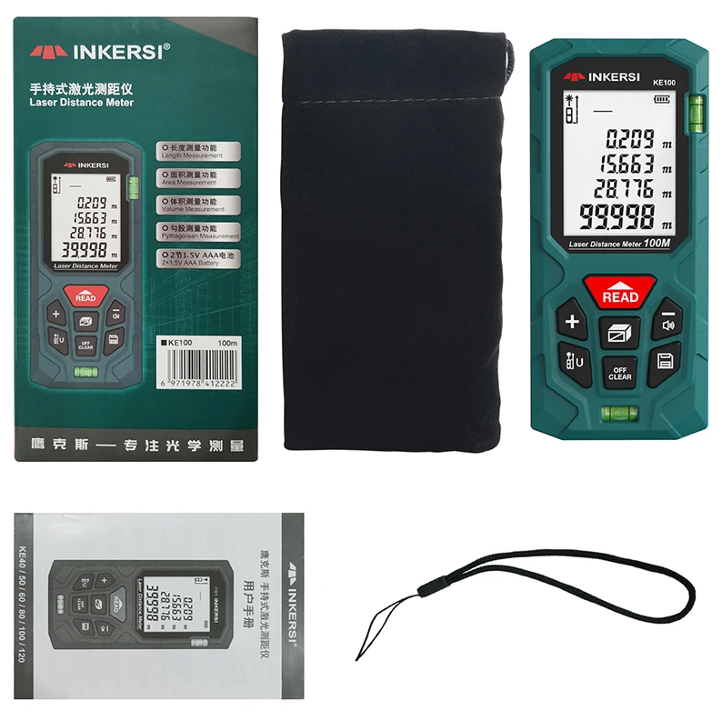Лазерний далекомір INKERSI KE50 50 м - фото 9 Лазерний далекомір INKERSI KE50 50 м - фото 9