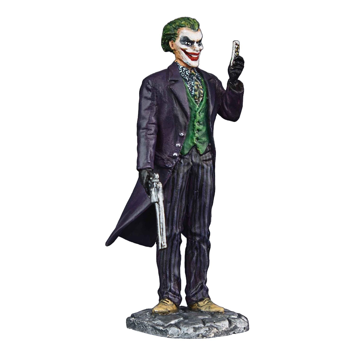 Статуэтка коллекционная раскрашенная Джокер из металла и олова 6,5 см (42000246) Статуэтка коллекционная раскрашенная Джокер из металла и олова 6,5 см (42000246)