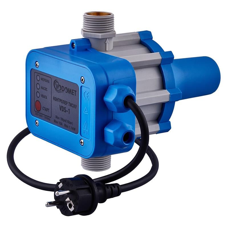 Электронный контроллер давления для насоса VODOMET VDS-1 VO4200 1,1 к Вт 1" (257547)