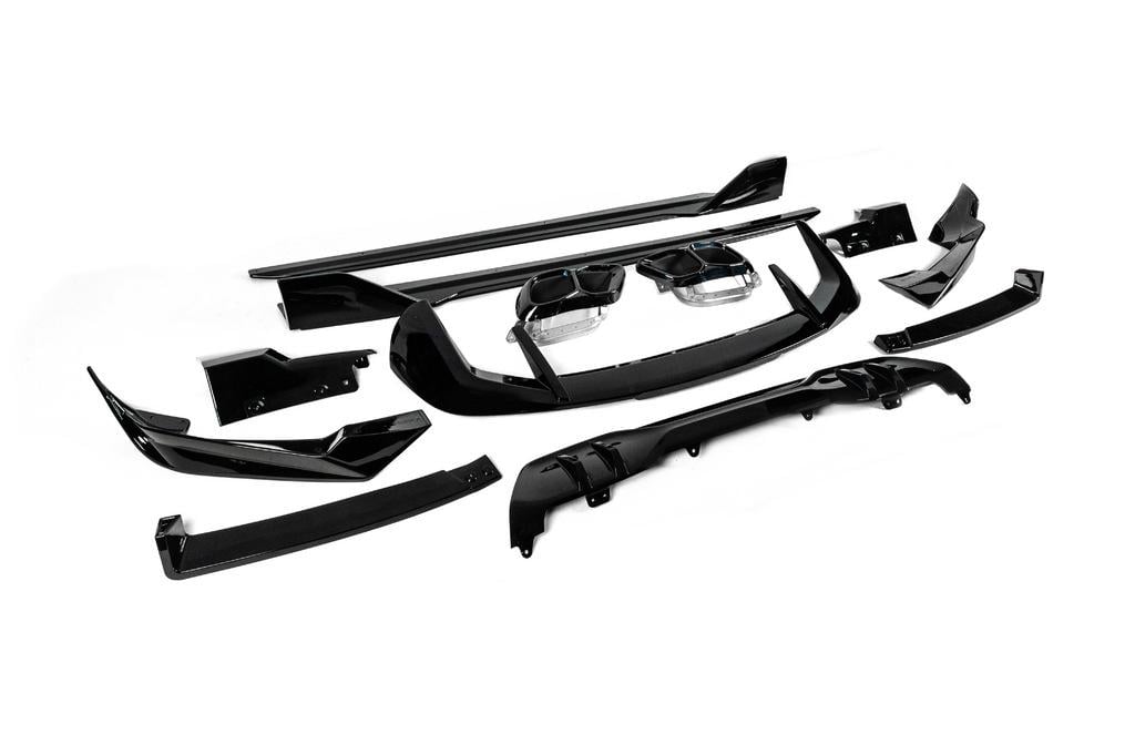Комплект обвесов Paradigm Black Knight GBT для BMW X5 G05 2019- гг. abs-пластик Черный