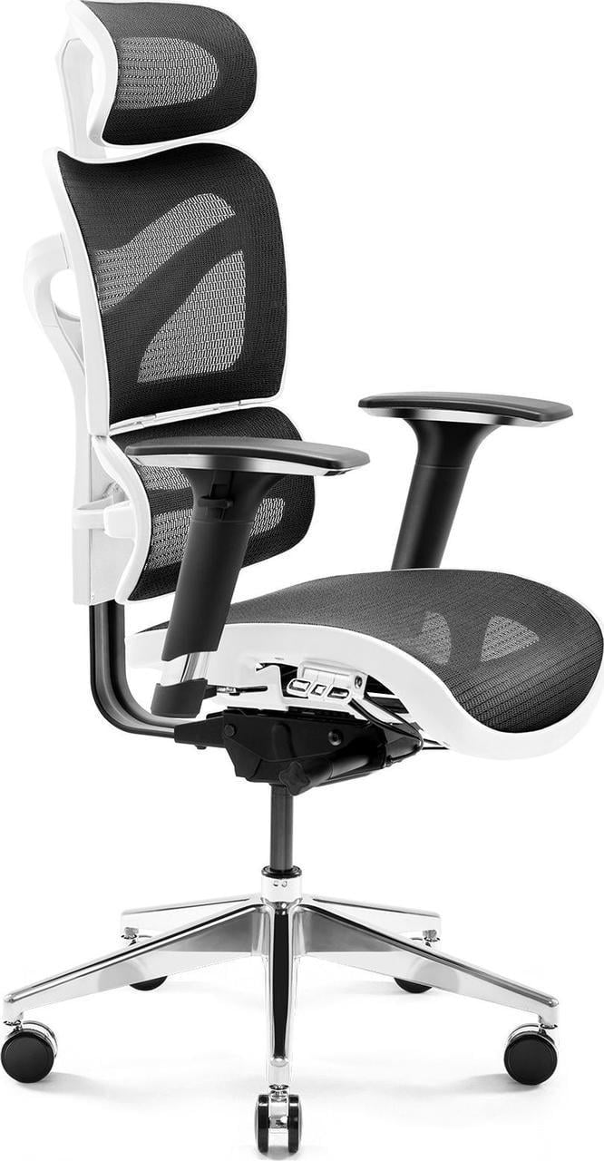 Офісне крісло для персоналу Diablo Chairs V-Commander White/Black (329543) Офісне крісло для персоналу Diablo Chairs V-Commander White/Black (329543)