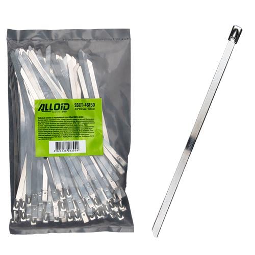 Кабельная стяжка из нержавеющей стали Alloid 4,6x150 100 шт. (00000062055)