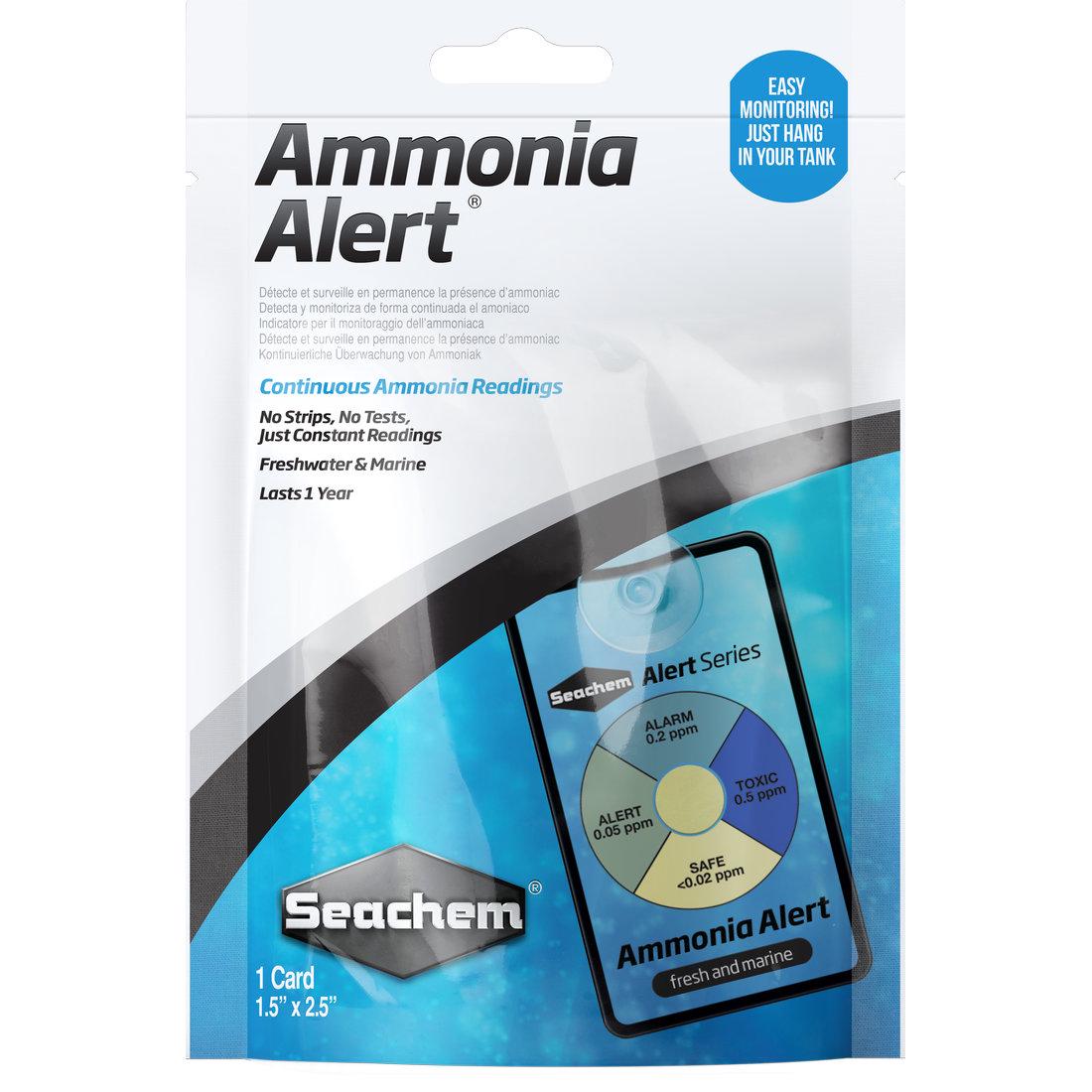 Постоянный тест для аквариума Seachem Ammonia Alert (16832)
