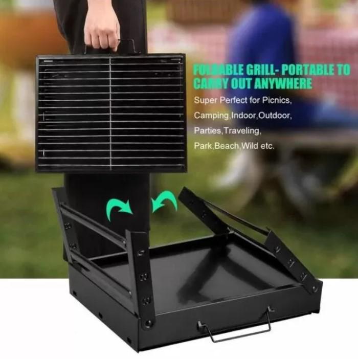 Мангал складной портативный BBQ Grill Portable для барбекю (25590815) - фото 5