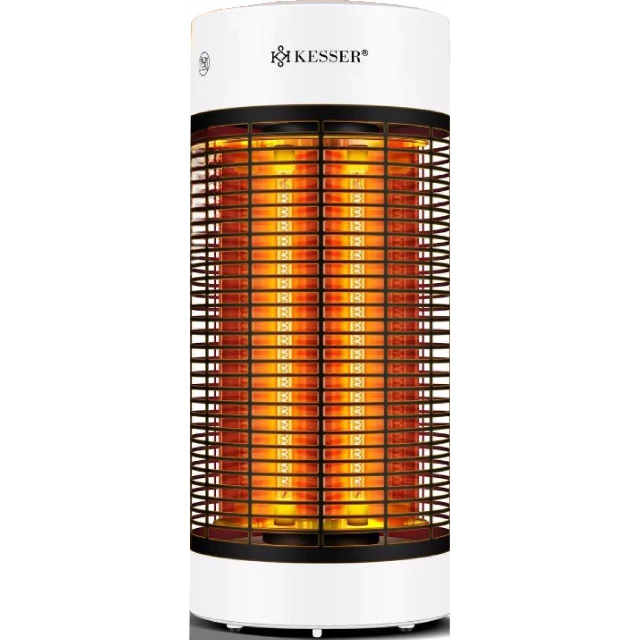 Инфракрасный обогреватель KESSER 38 см 700 Вт Белый (2396167036)