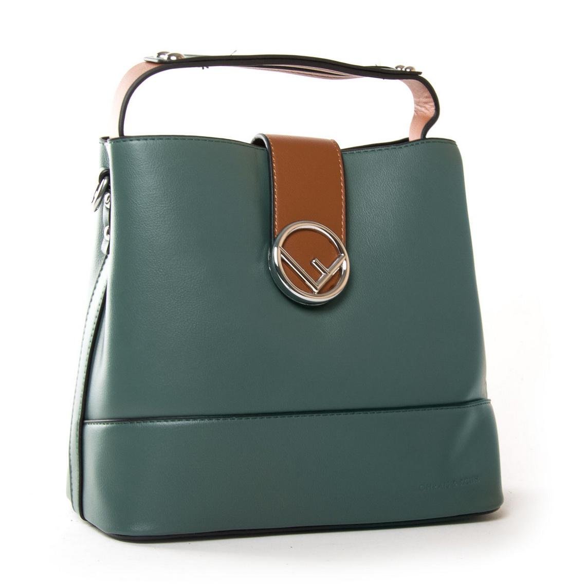 Жіноча модельна сумочка Fashion 66052 Зелений - фото 1