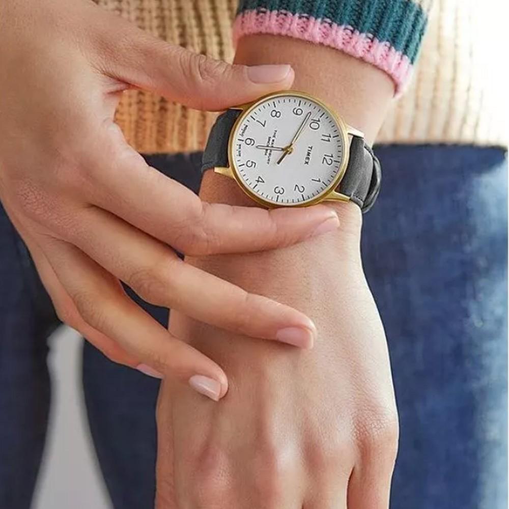 Наручные часы мужские Timex Waterbury Classic кварцевые Gold (Tx2u97300) - фото 6 Наручные часы мужские Timex Waterbury Classic кварцевые Gold (Tx2u97300) - фото 6