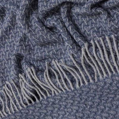 Плед Бамбук 140х200 см Синий - фото 3 Плед Бамбук 140х200 см Синий - фото 3