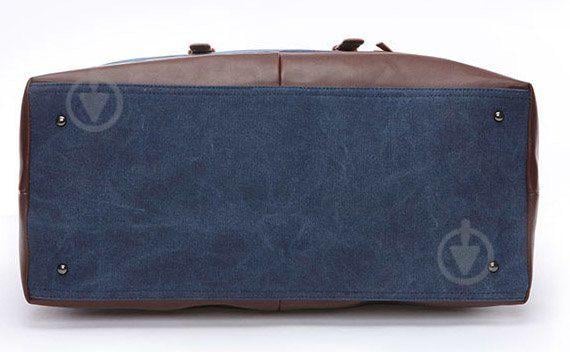 Дорожня сумка текстильна велика Vintage 20083 Синя (20083) - фото 5