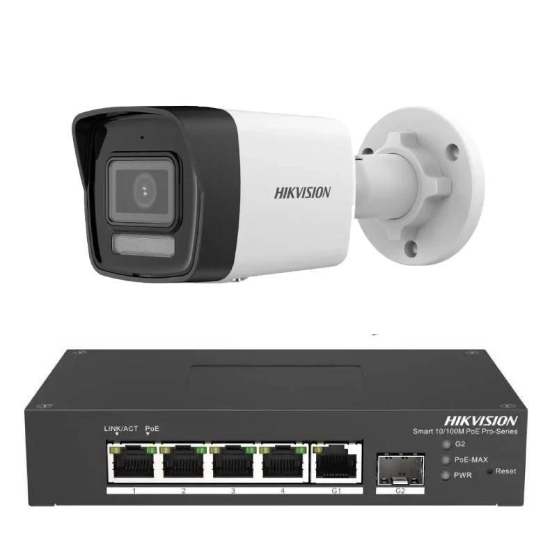 Відеокамера IP Hikvision DS-2CD1043G2-IUF 4МП 4 мм із мікрофоном (3091478676)