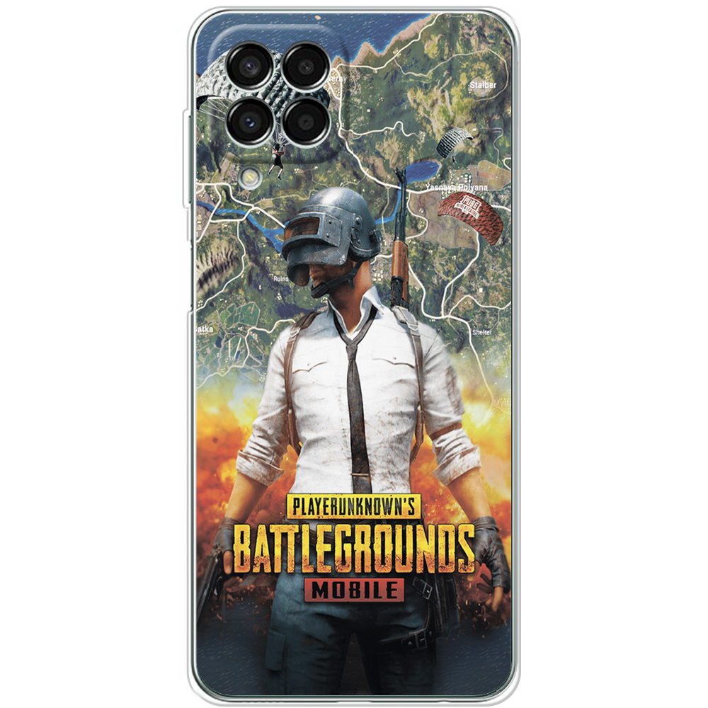 Чехол BoxFace Samsung Galaxy M33 5G (M336) PUBG Mobile Прозрачный силикон (44472-up2309-44472)