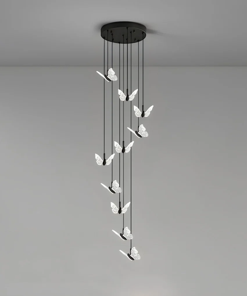 Підвісний світильник SOLEDESIGN Butterflies Small LED 50W Чорний (SDLC-00057)