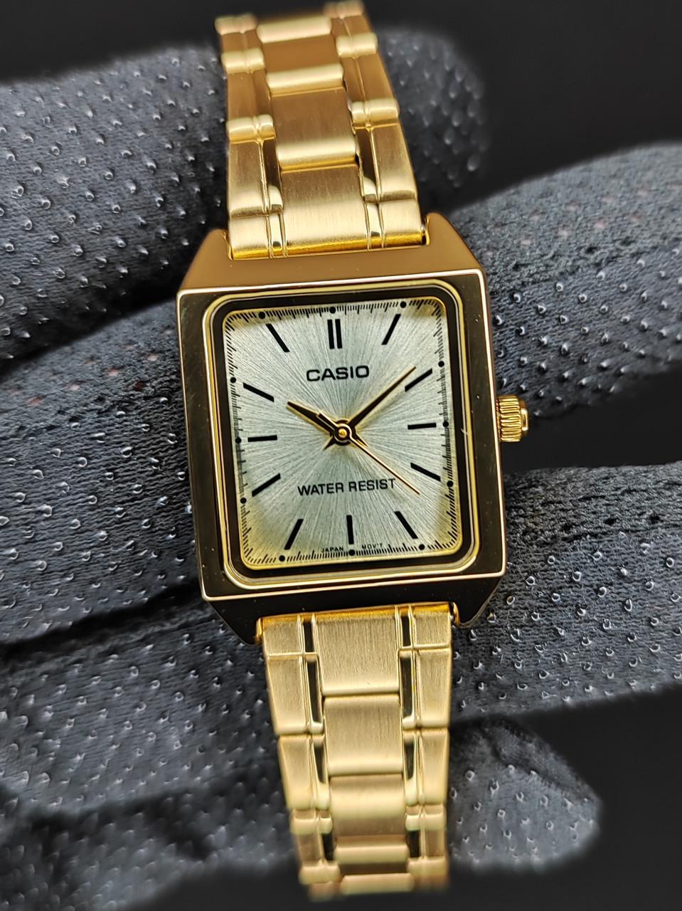 Наручные часы женские Casio LTP-V007G-9E Lady Timeless Collection Золотой (2733753467)