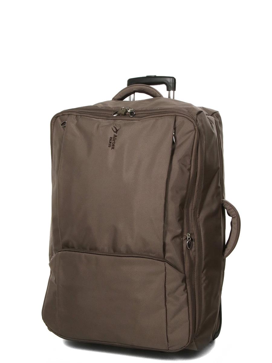 Чемодан Airtex 2931 L нейлон на 2 колесах 75x45x27 см 90 л Коричневый