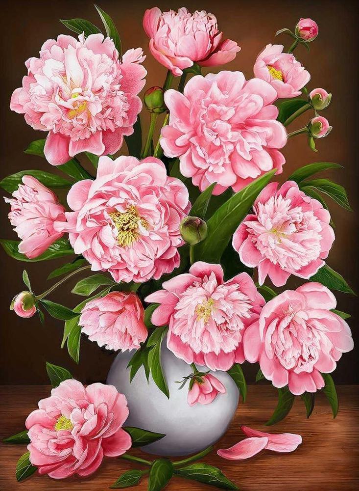 Алмазная мозаика Emerald Craft Девять Роз 25x35 см (23648)