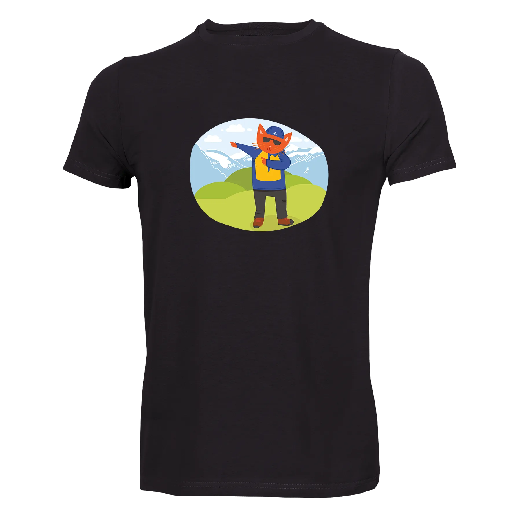 Футболка чоловіча "Є тільки одне правильне рішення" XS Чорний (10423)