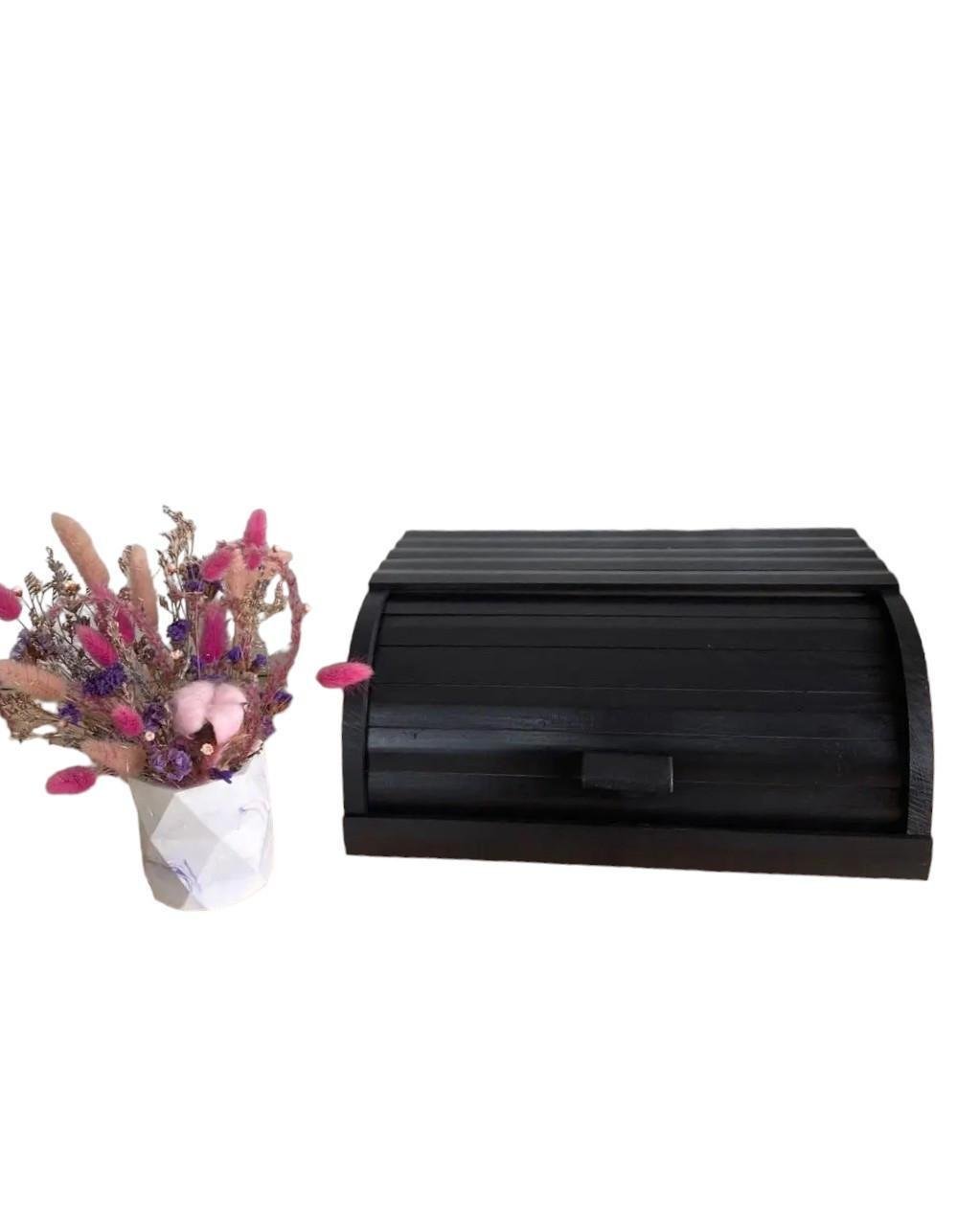 Хлебница деревянная Черный (1978841839) - фото 2