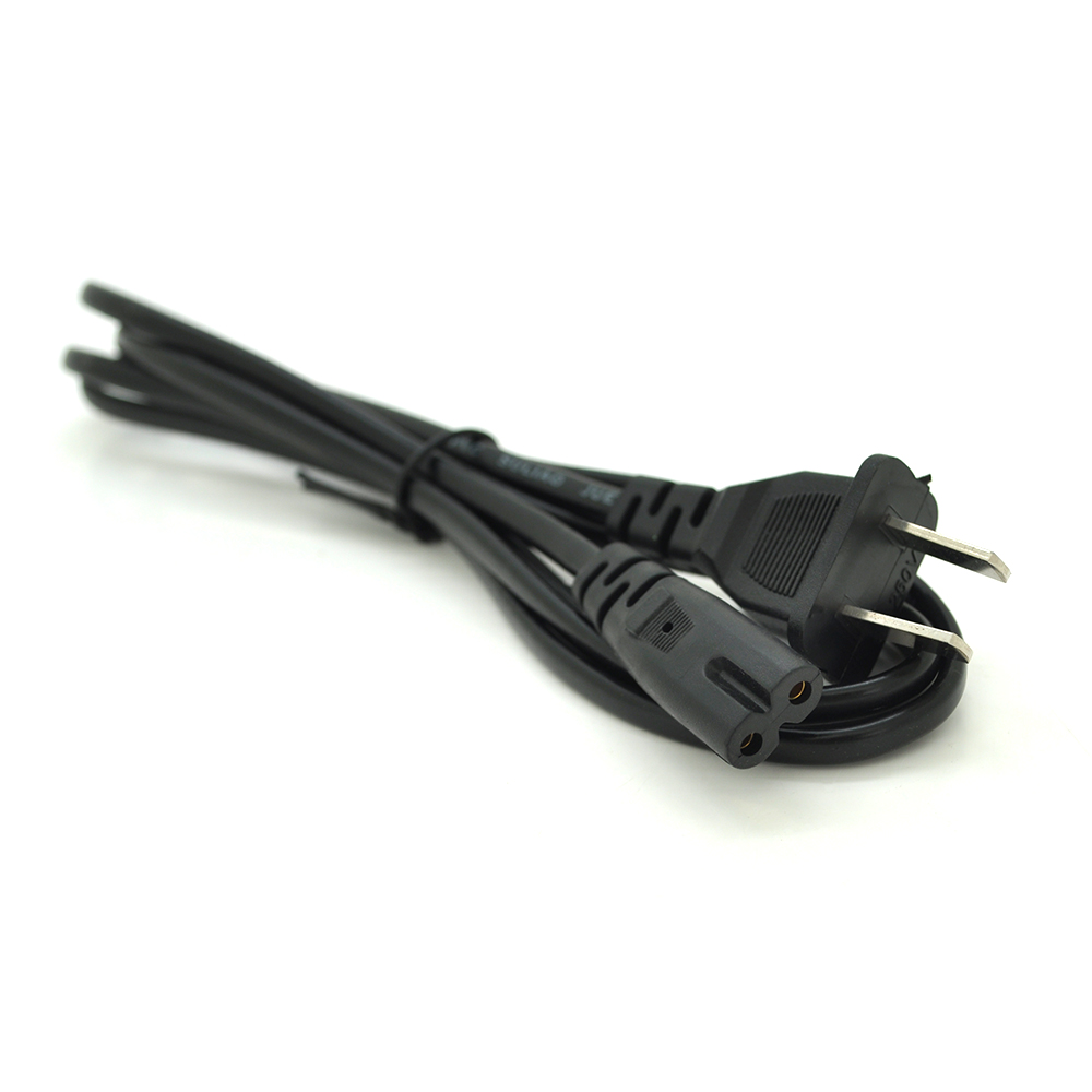 Кабель питания PC-184/2 A-C13 2 pin 1,2 м Черный (16703)