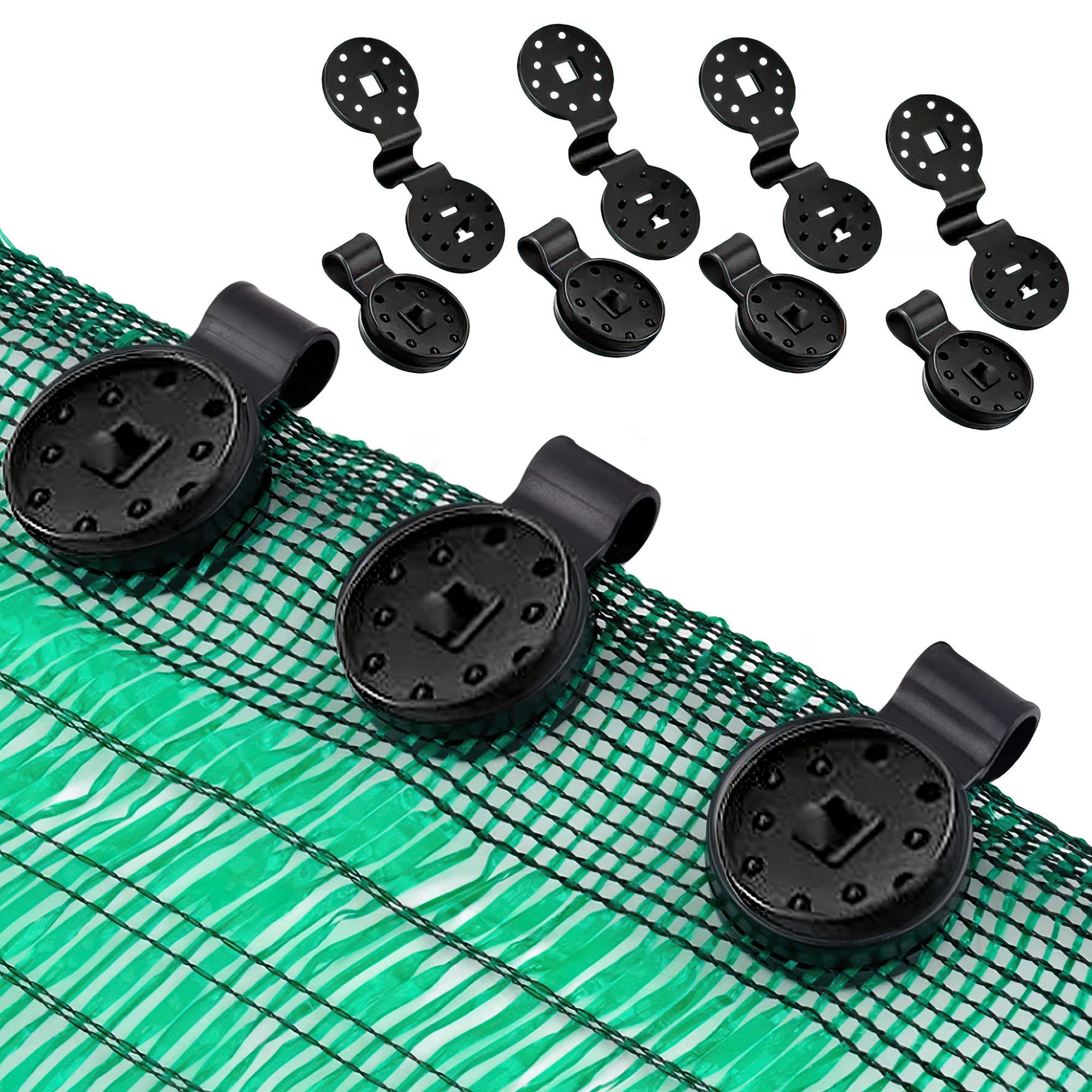 Кліпси для сонцезахисної затіняючої сітки d-40 мм 50 шт. - фото 3 Кліпси для сонцезахисної затіняючої сітки d-40 мм 50 шт. - фото 3