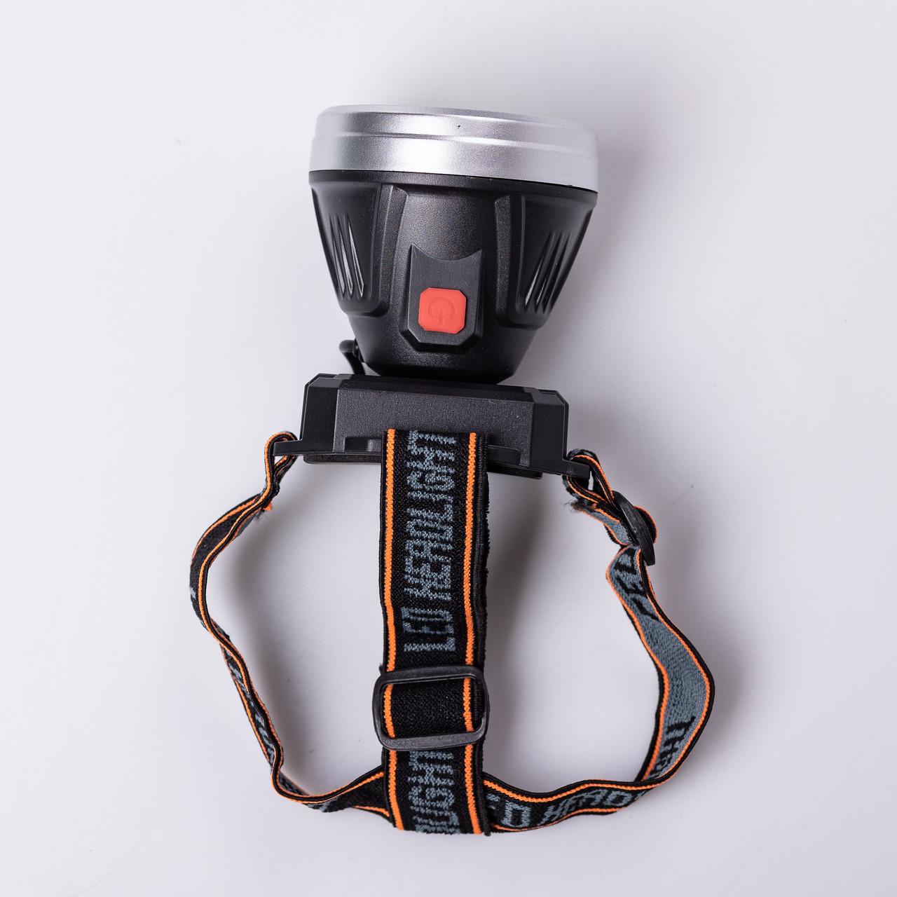 Налобний ліхтар акумуляторний 5 В 3 режими роботи LED 9х8х7 см (7193) Налобний ліхтар акумуляторний 5 В 3 режими роботи LED 9х8х7 см (7193)