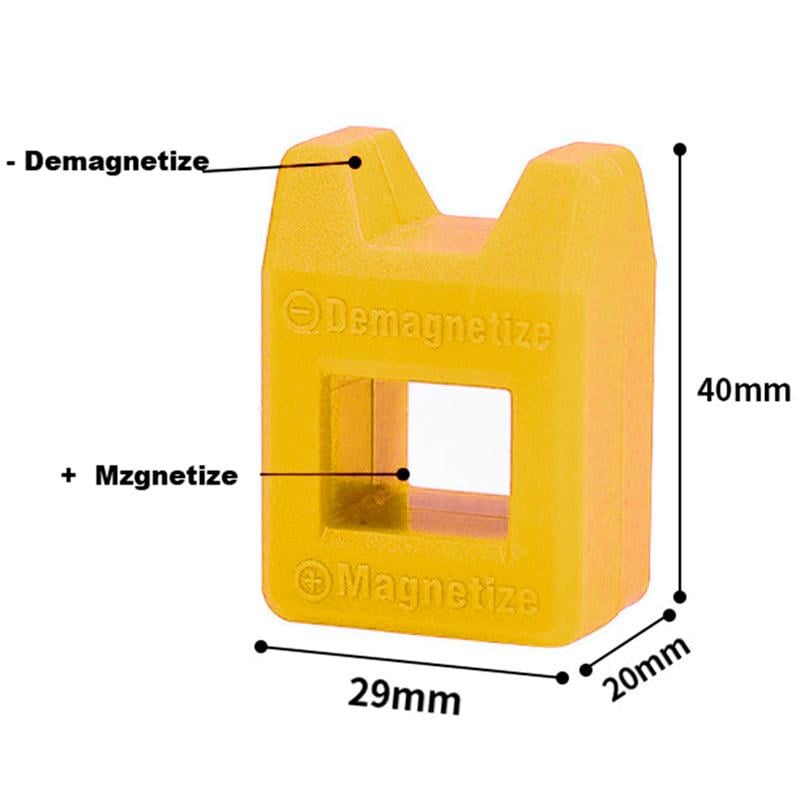 Намагнічувач/розмагнічувач інструменту TE-31 Жовтий (2000996175544) - фото 5 Намагнічувач/розмагнічувач інструменту TE-31 Жовтий (2000996175544) - фото 5