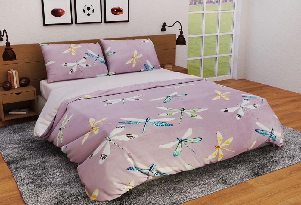 Постельное белье Лелека ранфорс 543Д двуспальное (2000025778)