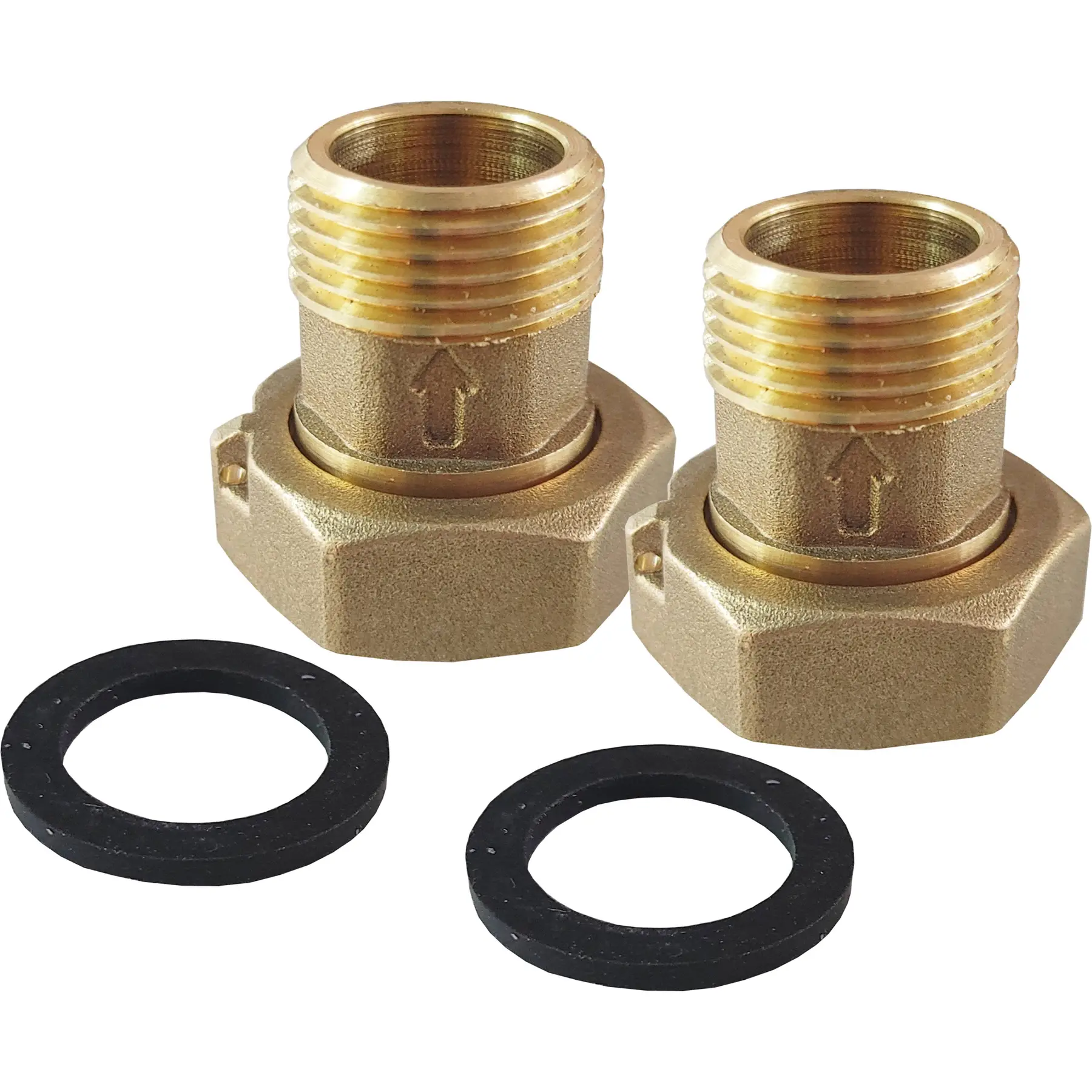 Комплект штуцеров Optimum LR543L 1"х3/4" ВЗ латунный (GSR-000023892)