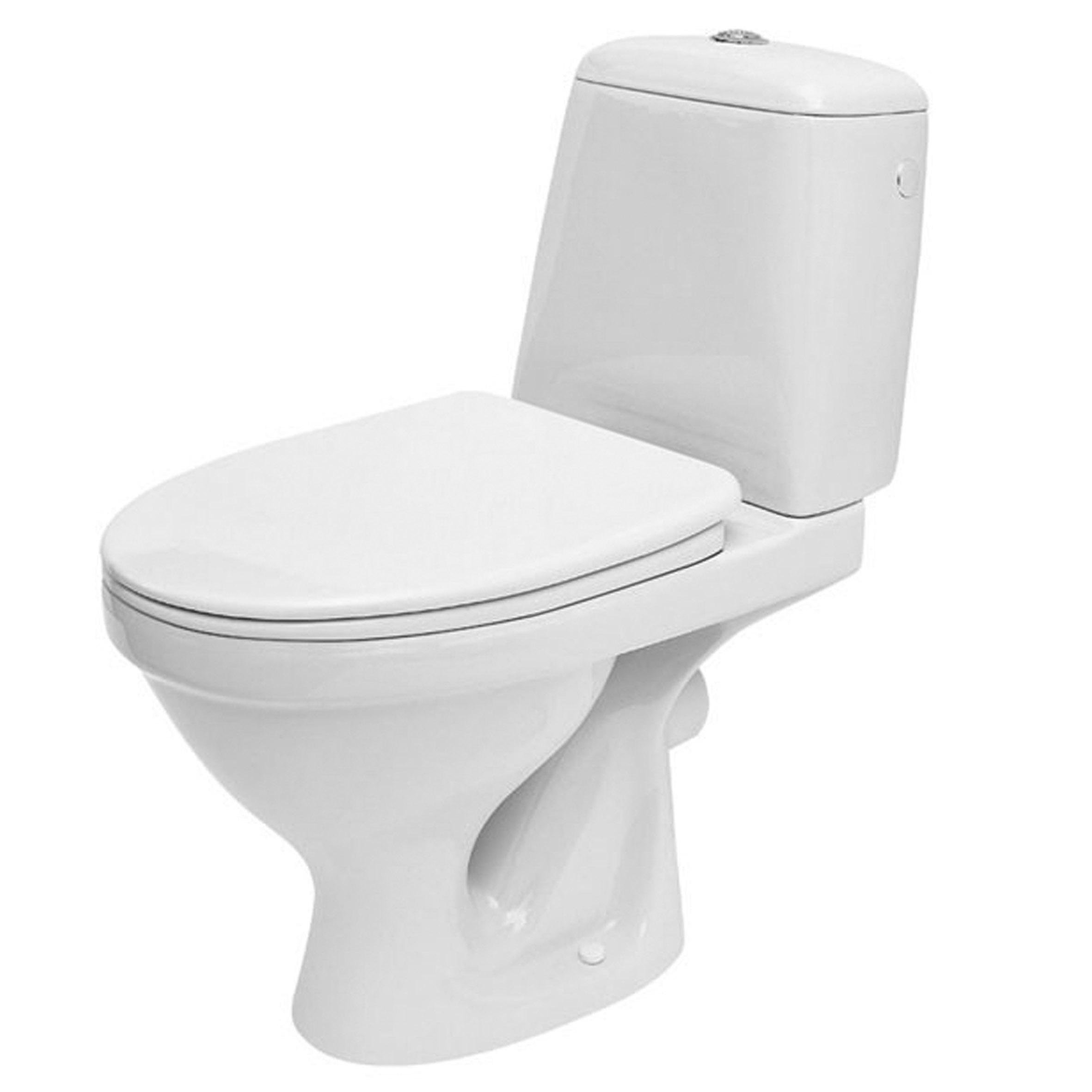 Унитаз-компакт Cersanit 799 Eko Simpleon 010 с крышкой дюропласт 3/6 л (25169912)