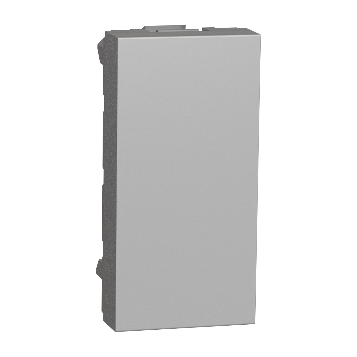 Заглушка 1 модуль Schneider Electric Unica NU986530 Алюминий (00000025863)