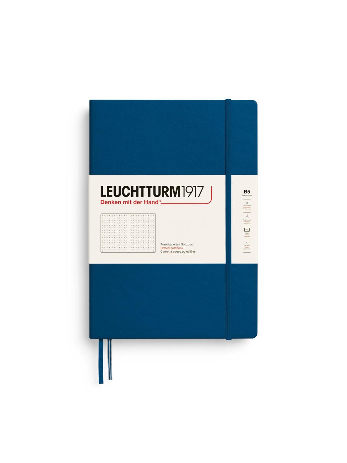 Блокнот LEUCHTTURM1917 Composition B5 Indigo точка (400543) Блокнот LEUCHTTURM1917 Composition B5 Indigo точка (400543)