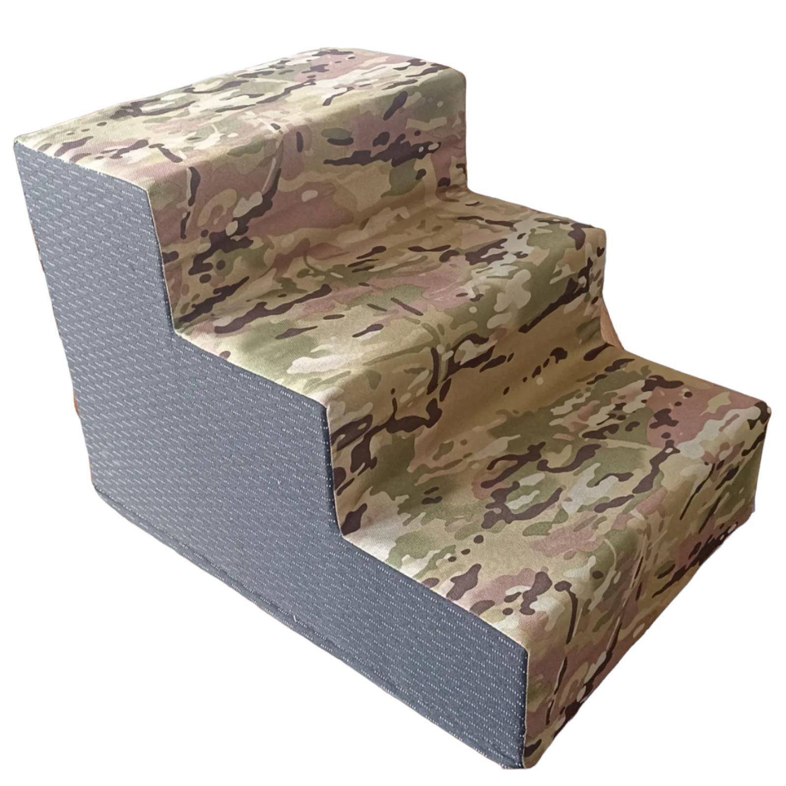 Ступени для собак ткань Оксфорд 36х35х50 см Серый/Хаки (11446474) Ступени для собак ткань Оксфорд 36х35х50 см Серый/Хаки (11446474)