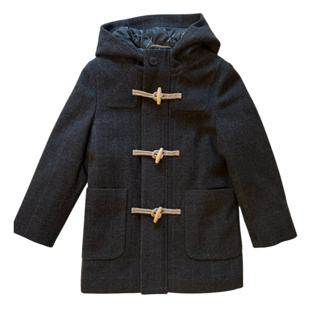 Пальто дитяче демісезонне CLE шерстяне для хлопчика 128 см Сірий - фото 1 Пальто дитяче демісезонне CLE шерстяне для хлопчика 128 см Сірий - фото 1