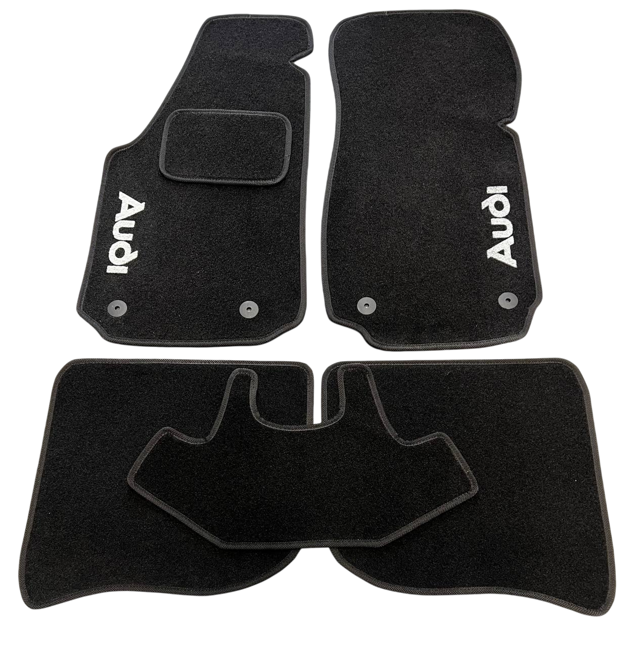 Килимки в салон ворсові для Audi 100/А6 1991-1997 BLCCR1004 5 шт. Чорний (27326817)