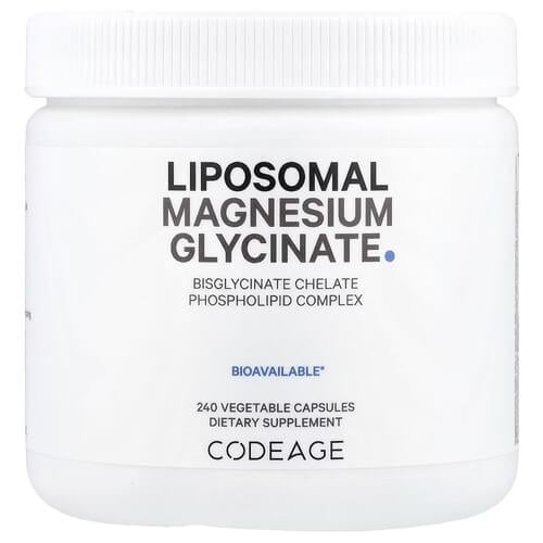 Магний Codeage Liposomal Magnesium Glycinate 240 Capsules (AGE-12164)
