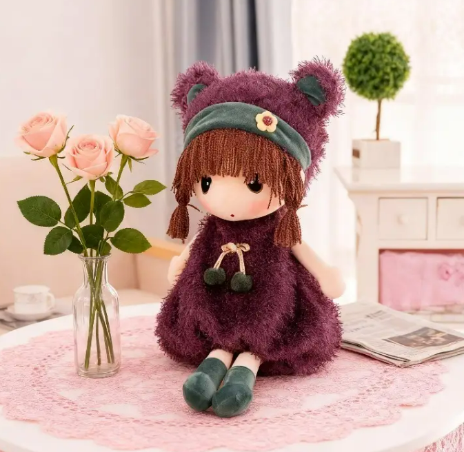 Мягкая игрушка плюшевая детская Кукла девочка 40 см (2797524257)