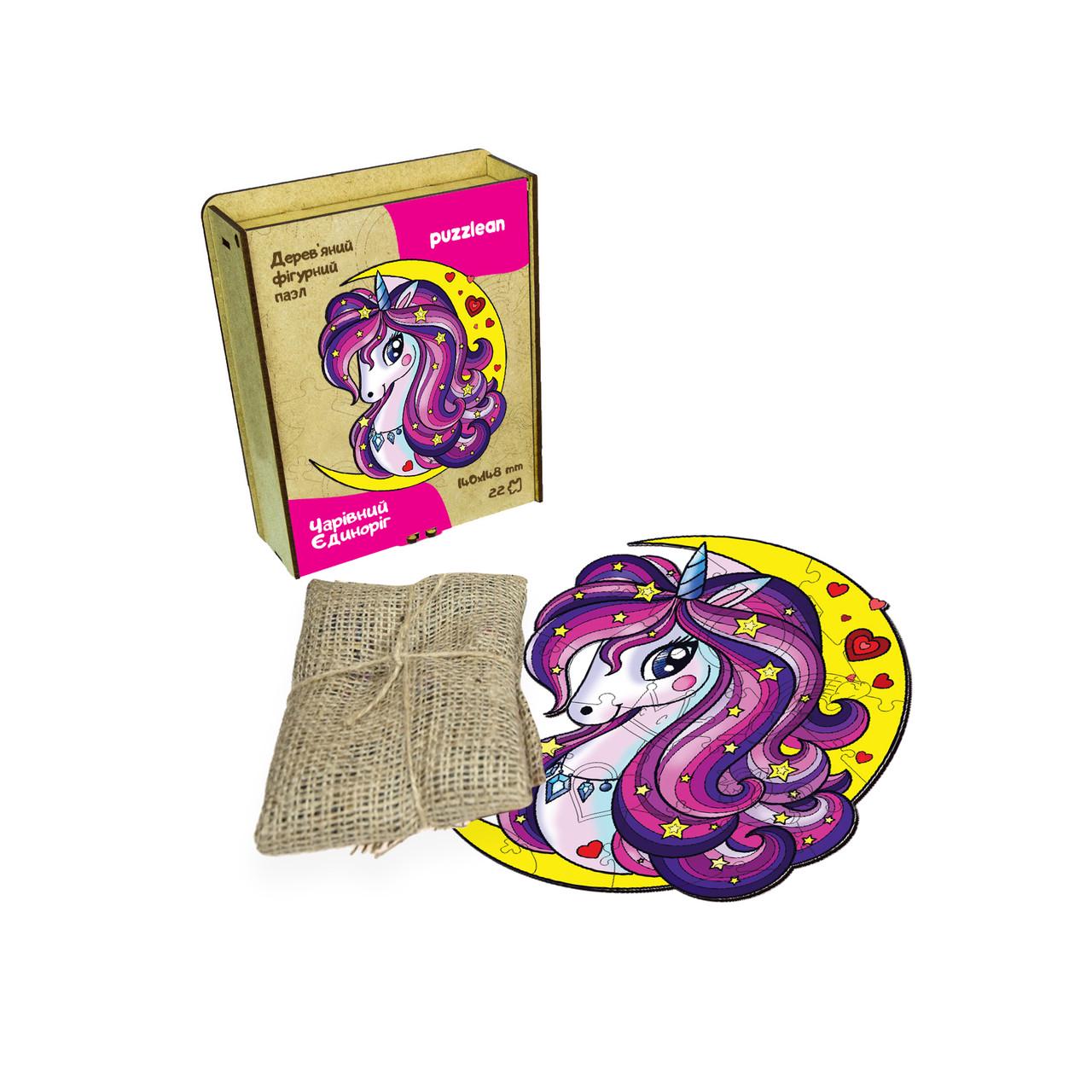 Пазл деревянный Сказочный единорог А5 (706) - фото 3 Пазл деревянный Сказочный единорог А5 (706) - фото 3