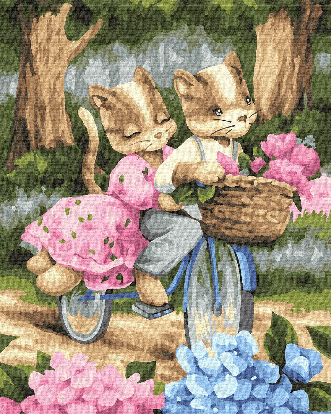 Картина по номерам Идейка Романтическая поездка 40x50 см (KH2417)