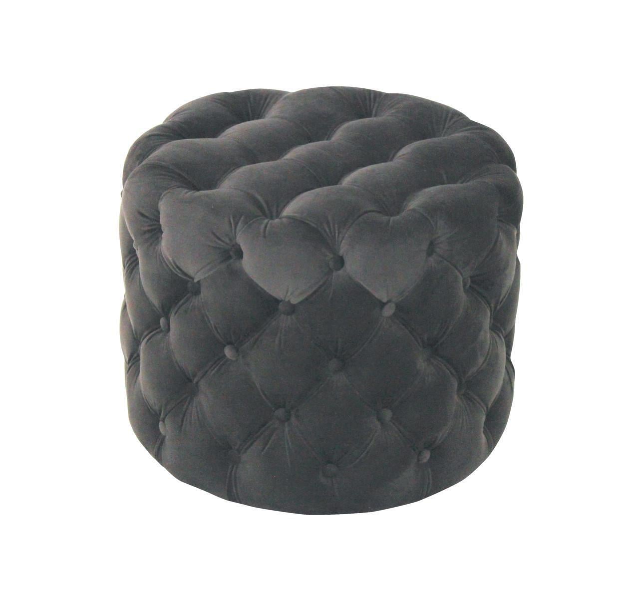 Пуф MeBelle Emie-l велюр 50x50x50 см Графитовый (0151) Пуф MeBelle Emie-l велюр 50x50x50 см Графитовый (0151)
