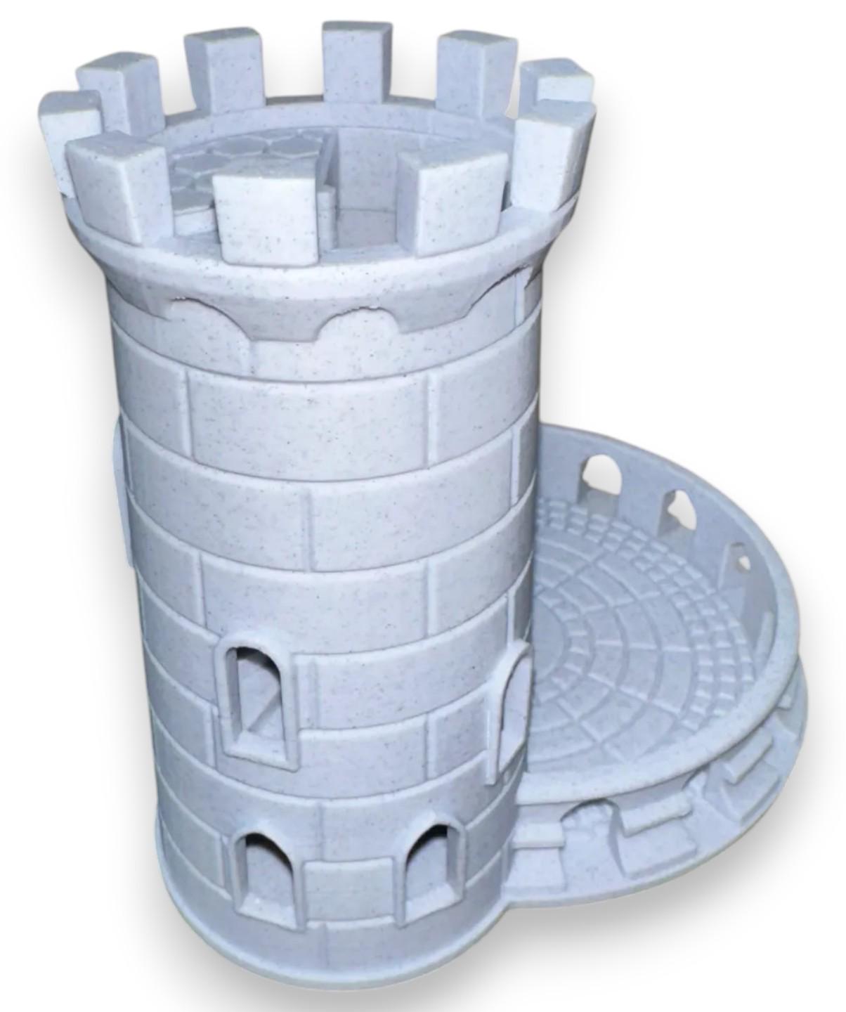 Башня для кубиков Замковый Бастион Белый (0703) - фото 2 Башня для кубиков Замковый Бастион Белый (0703) - фото 2